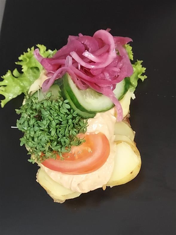 Vegansk smørrebrød